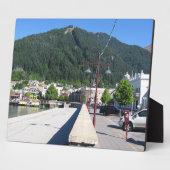 ニュージーランド、オタゴ、クイーンズタウン フォトプラーク (側面)