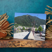 ニュージーランド、オタゴ、クイーンズタウン フォトプラーク (側面)