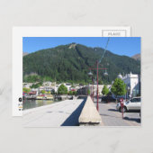 ニュージーランド、オタゴ、クイーンズタウン ポストカード (正面/裏面)