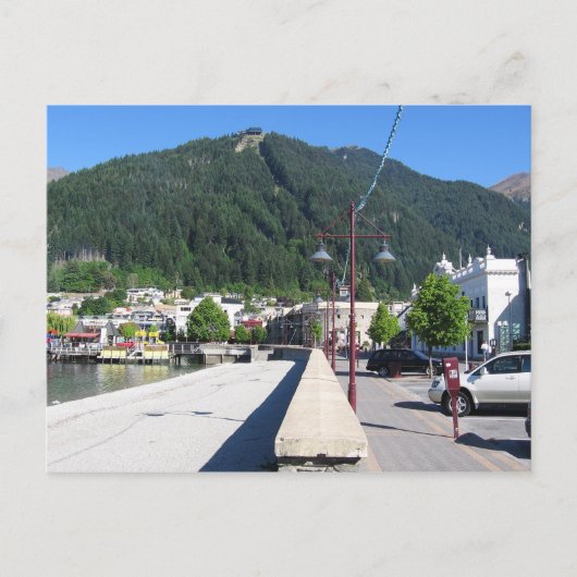 ニュージーランド、オタゴ、クイーンズタウン ポストカード (正面)