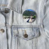 ニュージーランド、オタゴ、クイーンズタウン 缶バッジ (インサイチュ)