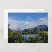 ニュージーランド，オタゴ，ワナカ湖 ポストカード (正面/裏面)