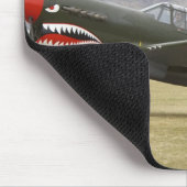 ニュージーランド、オタゴ、ワナカ、ワーバードが5羽以上 マウスパッド (コーナー)