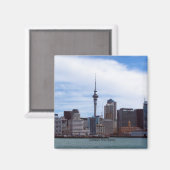 ニュージーランド：オークランドの街並み マグネット (正面/裏面)