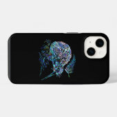 ニュージーランド キウィ パウア iPhoneケース (裏面横)