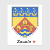 ニュージーランド・クライストチャーチの紋章 シール (シート)