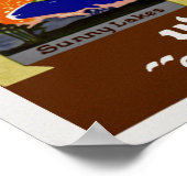 ニュージーランド~クリスティチャーチ ポスター (角)