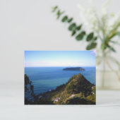 ニュージーランド コロマンドール Mt.パクの頂上 タイルア ポストカード (スタンド正面)