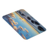 ニュージーランド、サウスアイランド、モエラキ大きい石 マグネット (右側)