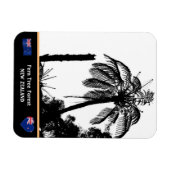 ニュージーランド – シダの木の森/荒野 マグネット (横)