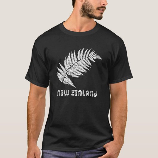 ニュージーランド シルバーファーン Tシャツ (正面)