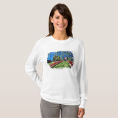 ニュージーランド ダニーデン ラーナック城 2 Tシャツ (正面フル)