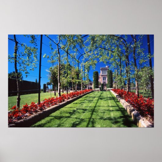 ニュージーランド，ダネジン，ラーナック城2 ポスター (正面)