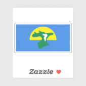 ニュージーランド・チャタム諸島国旗 シール (シート)