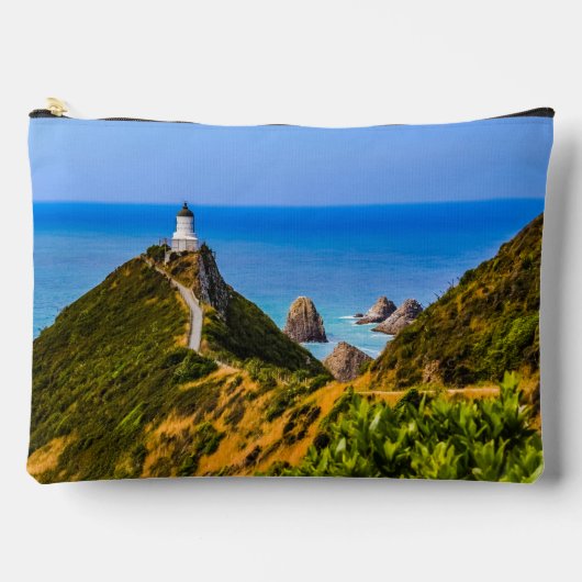 ニュージーランド，ニュージーランドポイント灯台 アクセサリーポーチ (正面)