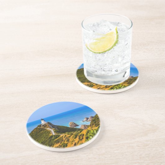 ニュージーランド,ニュージーランドポイント灯台 コースター (側面)