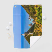 ニュージーランド，ニュージーランドポイント灯台 ゴルフタオル (インサイチュ)