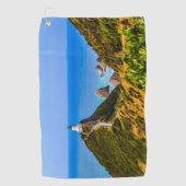 ニュージーランド，ニュージーランドポイント灯台 ゴルフタオル (正面)