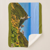 ニュージーランド，ニュージーランドポイント灯台 シェルパブランケット (正面)