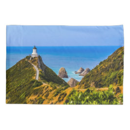 ニュージーランド，ニュージーランドポイント灯台 枕カバー