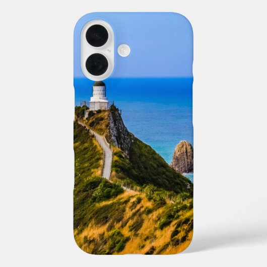 ニュージーランド,ニュージーランドポイント灯台 Case-Mate iPhoneケース (裏面)