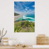 ニュージーランド、ノースアイランド、レーリンガ岬 ポスター (キッチン)