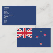 ニュージーランド-ビジネス 名刺 (正面/裏面)