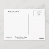 ニュージーランド，ブラフ ポストカード (裏面)