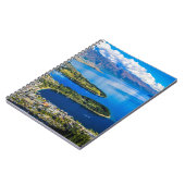 ニュージーランド、ボブのピークからクイーンズタウンを表示 ノートブック (左側)