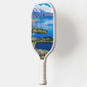 ニュージーランド、ボブのピークからクイーンズタウンを表示 ピックルボールラケット (左)