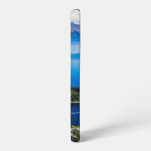 ニュージーランド、ボブのピークからクイーンズタウンを表示 SAMSUNG GALAXYケース (左側面)