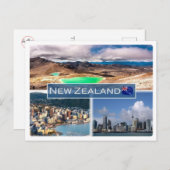ニュージーランド –  ポストカード (正面/裏面)