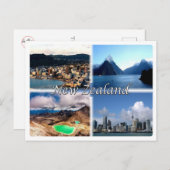 ニュージーランド – ポストカード (正面/裏面)