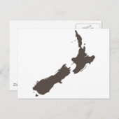 ニュージーランド ポストカード (正面/裏面)