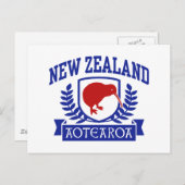 ニュージーランド ポストカード (正面/裏面)