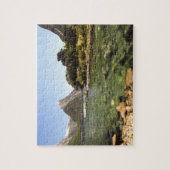 ニュージーランド、マイタピーク、ボーエン川が入る ジグソーパズル (縦)