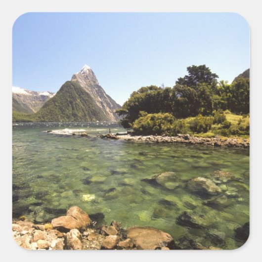 ニュージーランド、マイタピーク、ボーエン川が入る スクエアシール (正面)