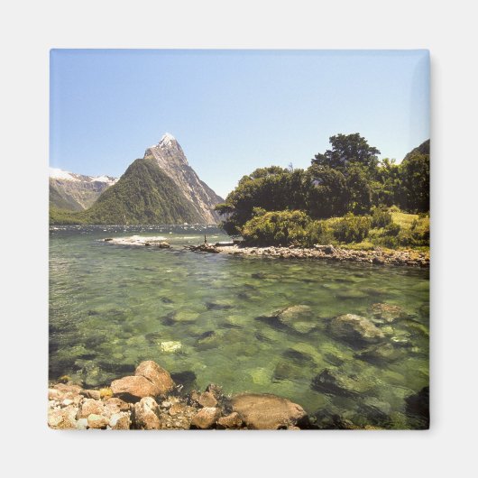 ニュージーランド、マイタピーク、ボーエン川が入る マグネット (正面)