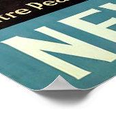 ニュージーランド~マイタピーク ポスター (角)