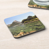 ニュージーランド、マイターピーク、ボーエン川に入る コースター (左側)