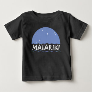 ニュージーランド マタリキ 七姉妹 1a ベビーTシャツ