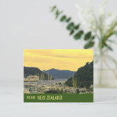 ニュージーランド・マールボロー・サウンド・トラベル ポストカード (スタンド正面)