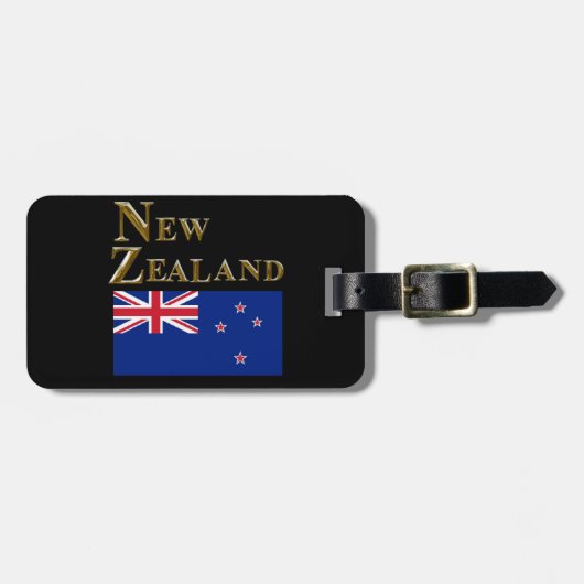 ニュージーランド ラゲッジタグ (正面横)