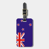 ニュージーランド ラゲッジタグ (正面縦)