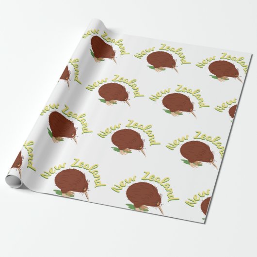 ニュージーランド ラッピングペーパー (アンロールド)