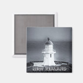 ニュージーランド、リーガ岬(冷蔵庫用マグネット) マグネット (正面/裏面)