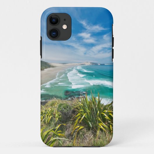 ニュージーランド、北島、レインガ岬 2 Case-Mate iPhoneケース (裏面)
