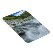 ニュージーランド、南の島、志望国山 マグネット (右側)