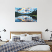 ニュージーランド、南アイランド、ウェストランド・ナショナル キャンバスプリント (インサイチュ (寝室))