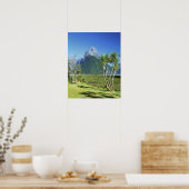 ニュージーランド、南アイランド、マイタピーク、 ポスター (キッチン)